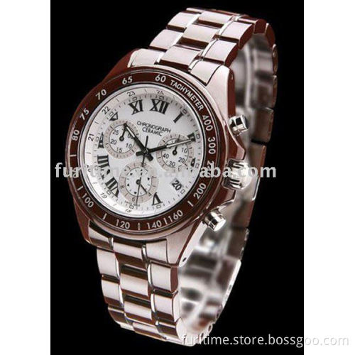 Ceramic watch for men. Nice design watch